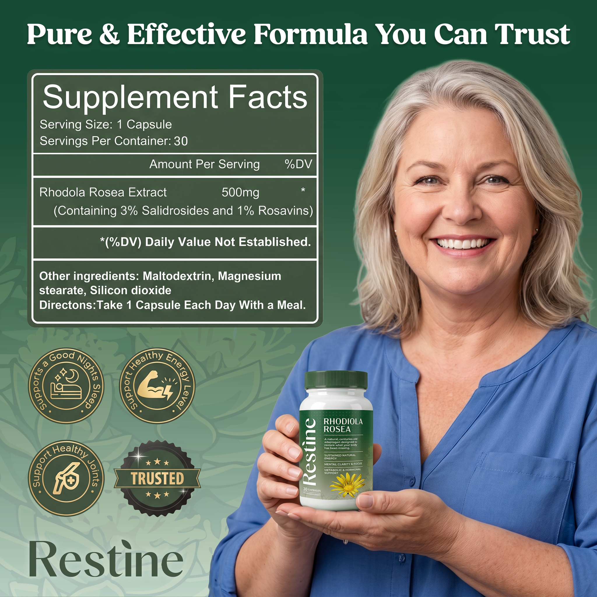 Restine® Rhodiola Rosea