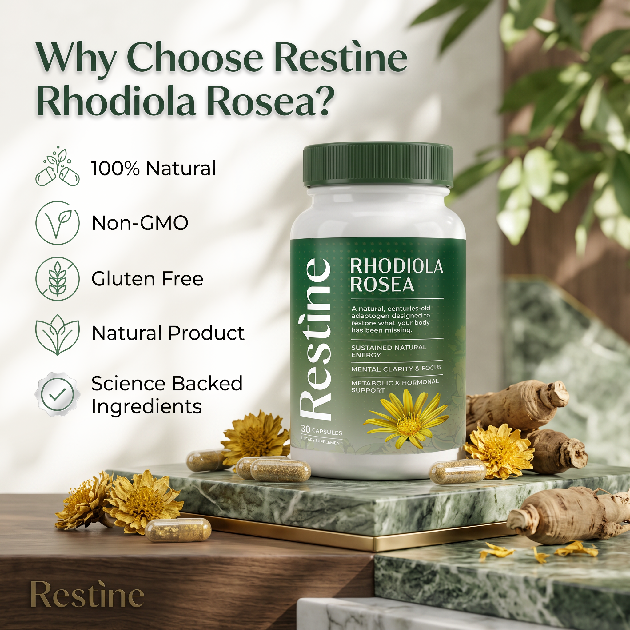 Restine® Rhodiola Rosea