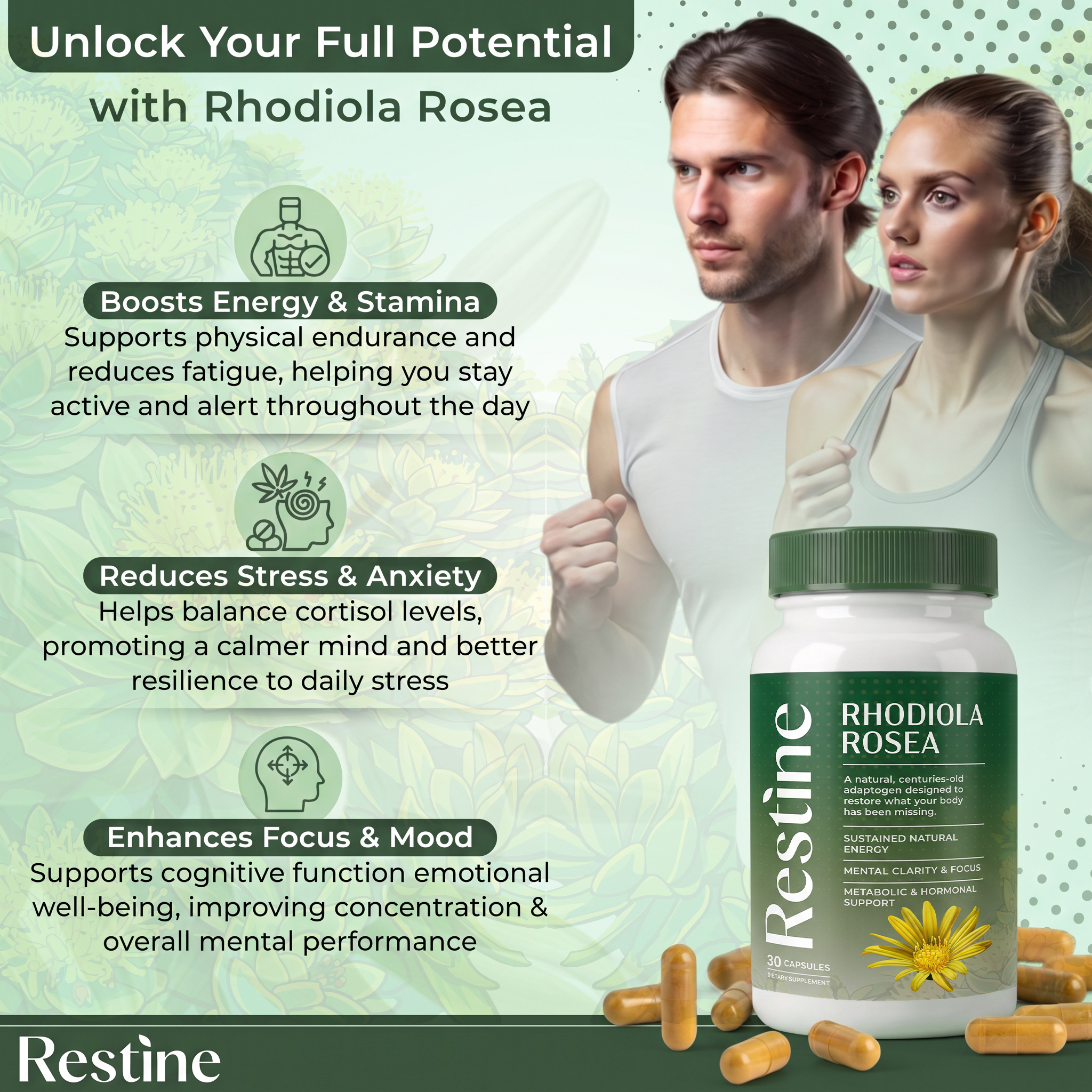 Restine® Rhodiola Rosea